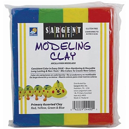 SARGENT ART Sargent Art  Inc. Sar224400 Sargent Art Modeling Clay Primary SAR224400